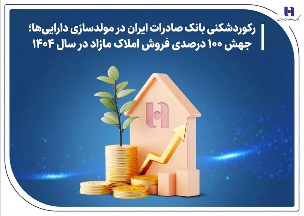 رکوردشکنی بانک صادرات ایران در مولدسازی دارایی‌ها
